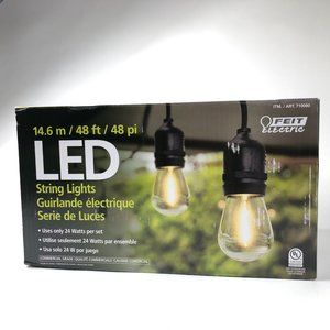 Feit 48' Outdoor Patio String Lights Wedding Party